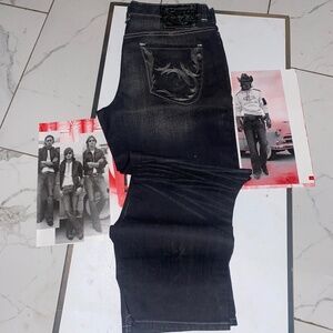 Parasuco Vintage Exclusive Rags Denim Collection Sz 36